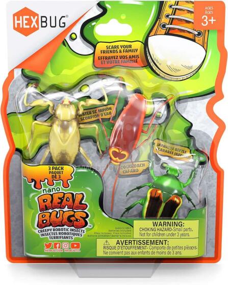 HEXBUG interactive toy Nano Real Bugs 3 pack