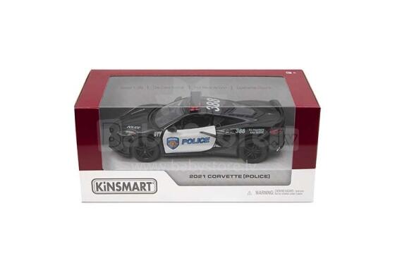 KINSMART 2021 Corvette (Police), 1:36