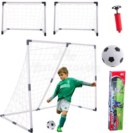 Ikonka Art.KX4875 Futbola vārti bērniem 2in1 185x120x70cm