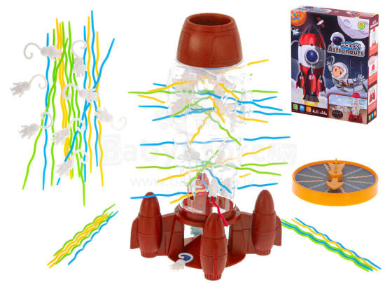 Ikonka Art.KX5342_1 Astronaut capsule bier arcade game red