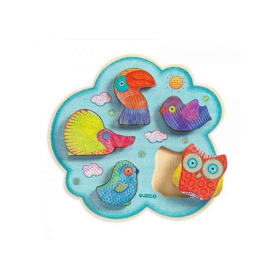Djeco Art.DJ01067 Wooden Puzzles Bildi