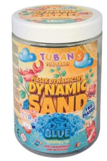 Ikonka Art.KX3870_1 TUBAN Dynamic Sand 1kg blue