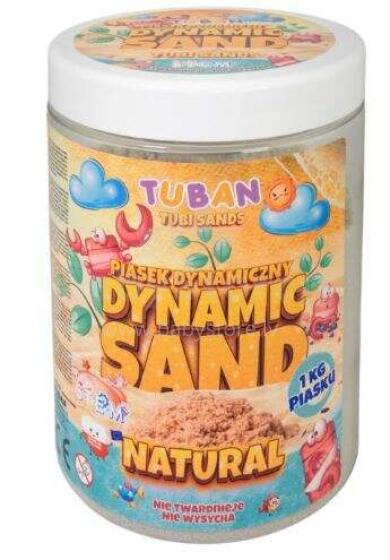 Ikonka Art.KX3870_2 TUBAN Dynamic Sand 1kg natural