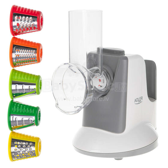 Ikonka Art.KX3860 Adler AD 4815 Vegetable shredder with 5 attachments