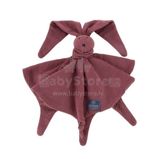 Makaszka Sleep Doudou Bunny Art.ACS79MARS Marsala
