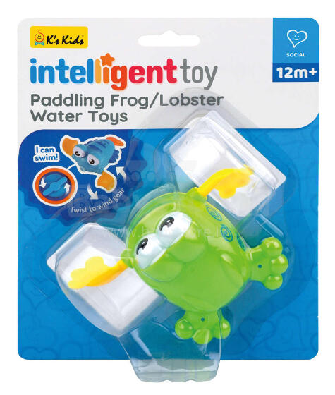 KSKIDS Bath toy Paddling frog