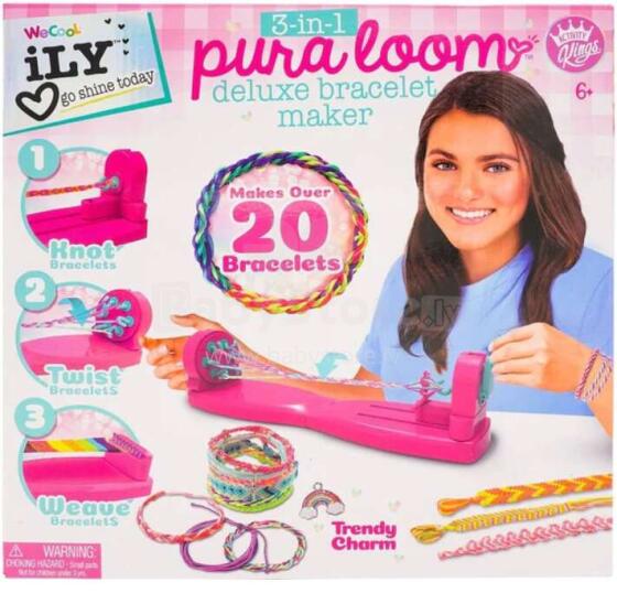 WECOOL 3-in-1 Pura Loom Deluxe Bracelet Maker