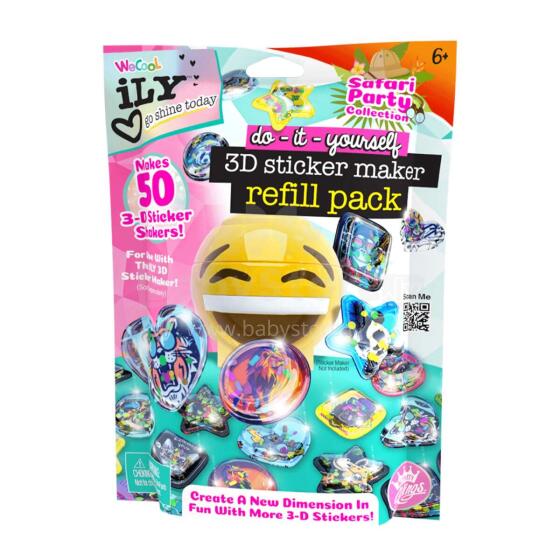 WECOOL 3D Sticker maker refill ass.