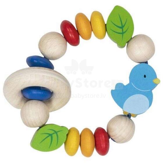 Goki Art.65282 Touch ring elastic bear with heart