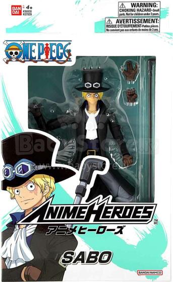 ANIME HEROES One Piece figure with accessories, 16 cm - Sabo
