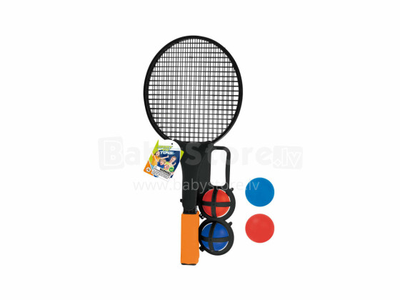 Racket set with 2 rackets and 2 balls