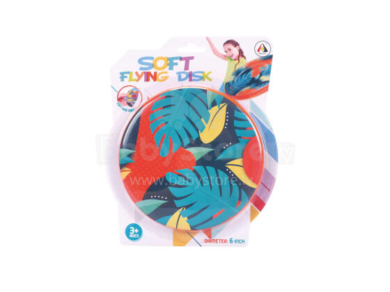 Soft flying disc, 15 cm