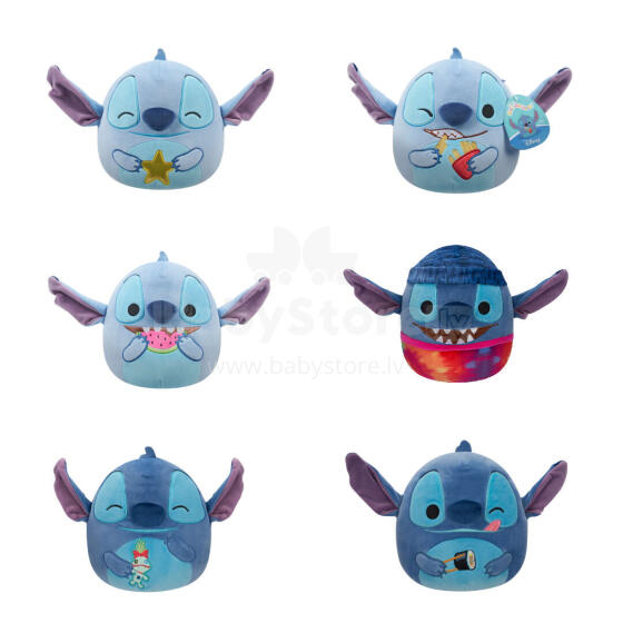 SQUISHMALLOWS STITCH Plīša rotaļlieta, 20 cm