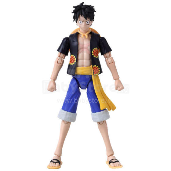 ANIME HEROES One Piece figure with accessories, 16 cm - Monkey D. Luffy (Dressrosa Version)