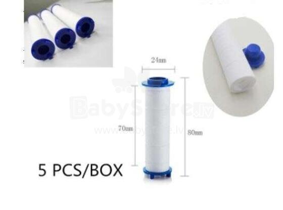Ikonka Art.KX3934 Cotton sprinkler filter 5pcs.