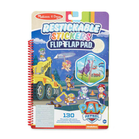 PAW PATROL Reusable Sticker Pad "Ultimate Missions"