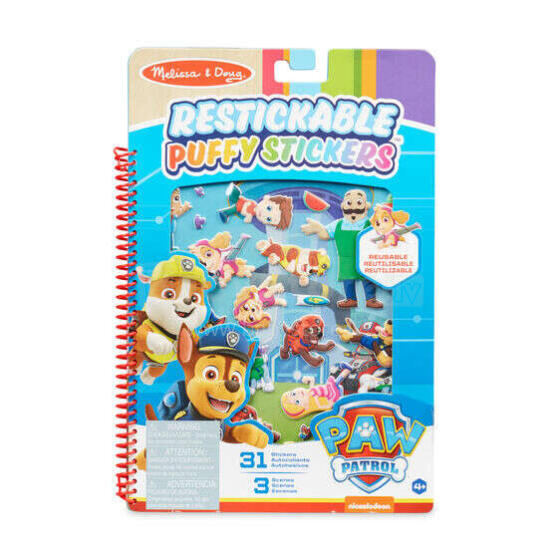 PAW PATROL Puffy Sticker Pad "Adventure Bay"