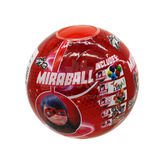 MIRACULOUS plīša rotaļlieta Miraball, M14025