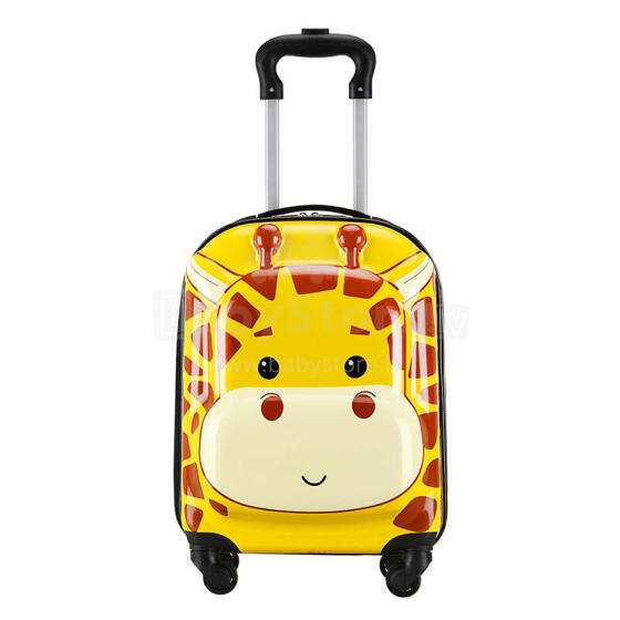 Ikonka Giraffe Art.KX3963_2 Bērnu ceļojumu koferis uz riteņiem