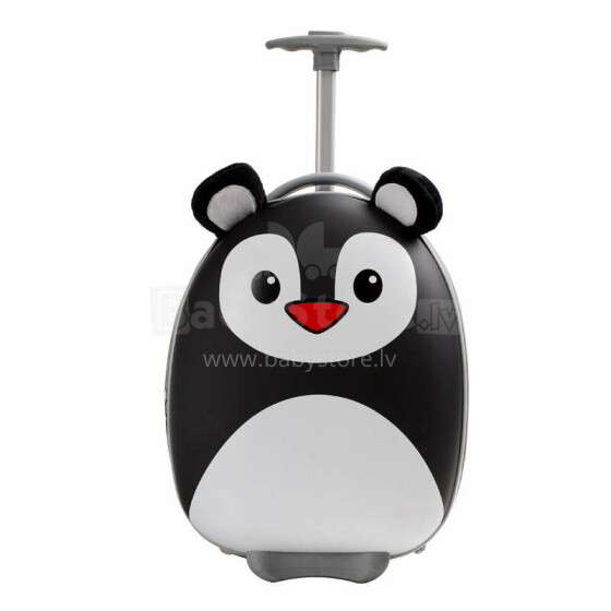 Ikonka Art.KX3962_1 Laste reisikott ratastel pingviin