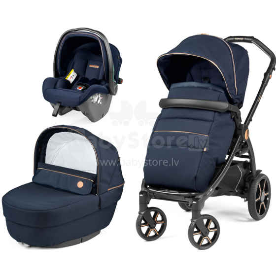 Peg Perego Book SLK Modular Art.IPMS310001GL53 Blue Shine Stroller 3 in 1