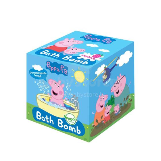 PEPPA PIG Fizzy Bath Bomb 165g, raspberry