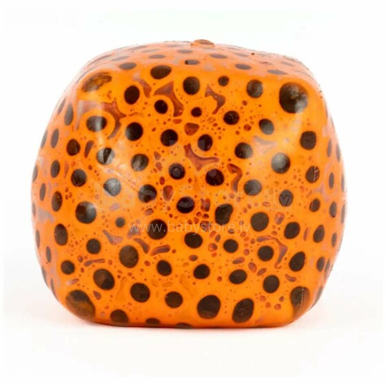 Beadz Alive Ball Art.NV657 Orange Mīksta silikona antistres rotaļlieta