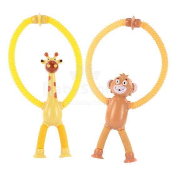 Poptube Girraffe And Monkey Art.NV655