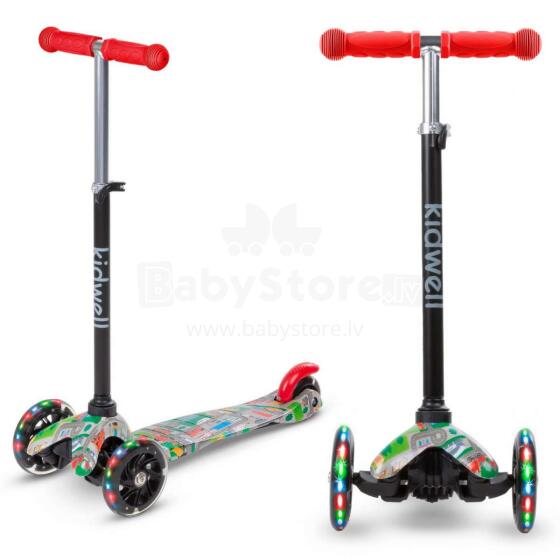 Kidwell City Uno Art.15922 Kids 3wheel scooter
