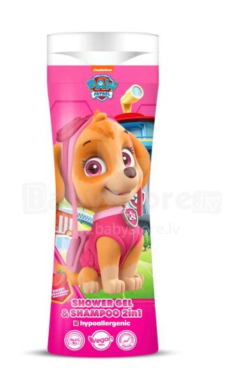PAW PATROL Shampoo & Showergel strawberry 2in1, 300ml Sky