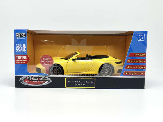 MSZ Porsche 911 Carrera Cabriolet, 1:32