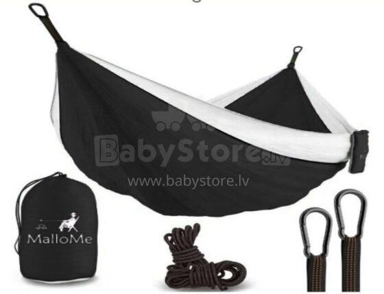 Ikonka Art.KX3958 Camping hammock travel hammock 270cm black