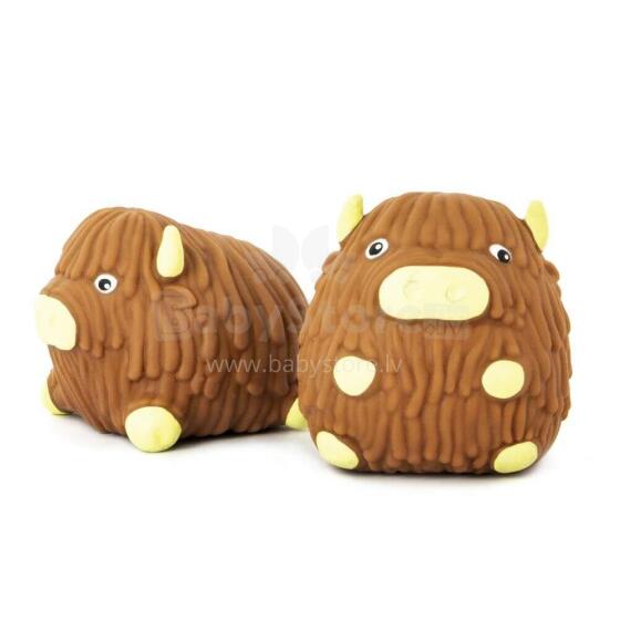 Keycraft Squidgy Highland Cow Art.NV519 Игрушка антистрес