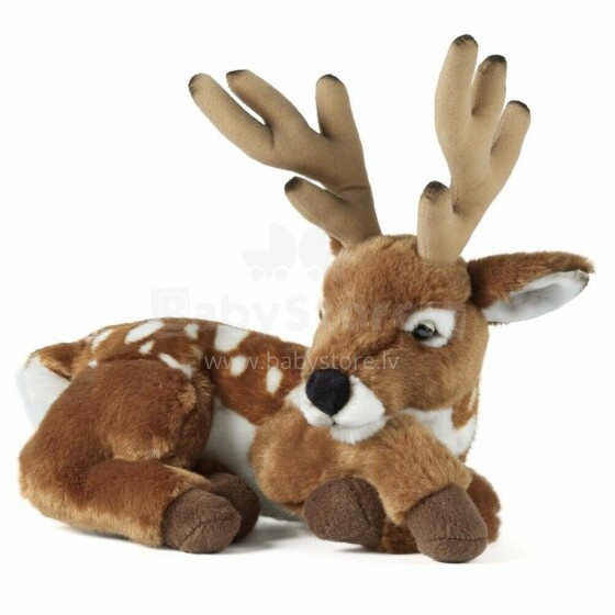 Keycraft Living Nature Deer with Antlers Art.AN60 Augstvērtīga mīksta plīša rotaļlieta
