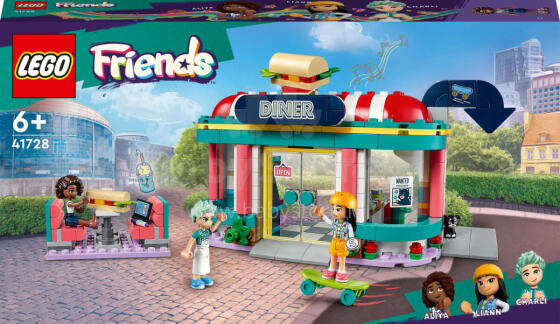 41728 LEGO® Friends Hārtleikas pilsētas ēstuve