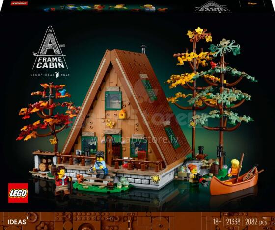 21338 LEGO® Ideas Trijstūrveida namiņš