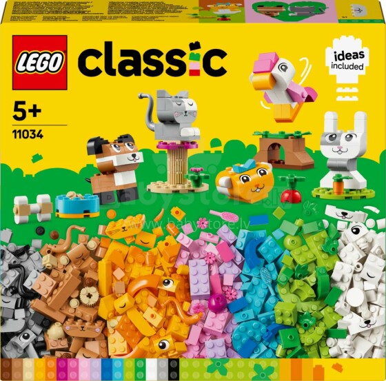 11034 LEGO® Classic Radošie Mājdzīvnieki