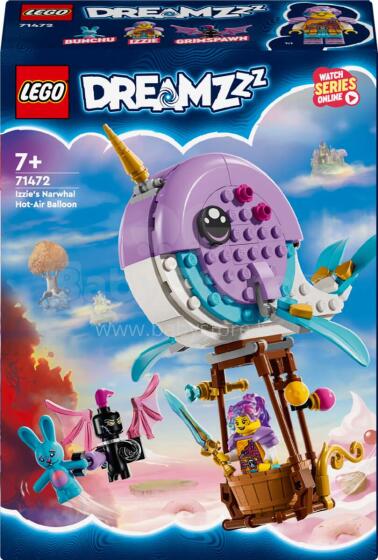 71472 LEGO® DREAMZzz Izzie Narvalis - Gaisa Balons