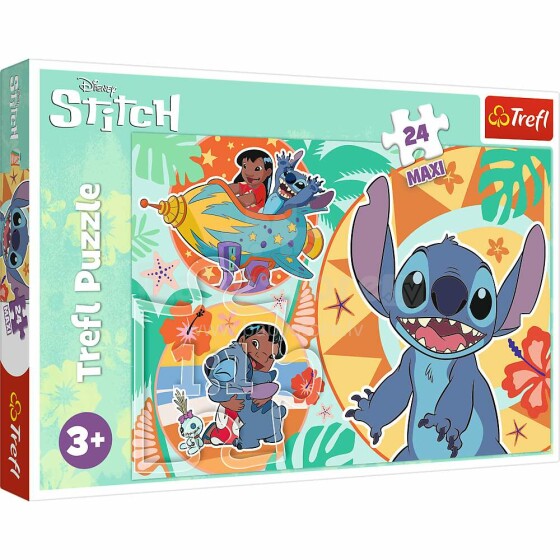 TREFL STITCH Maxi puzzle, 24 pcs