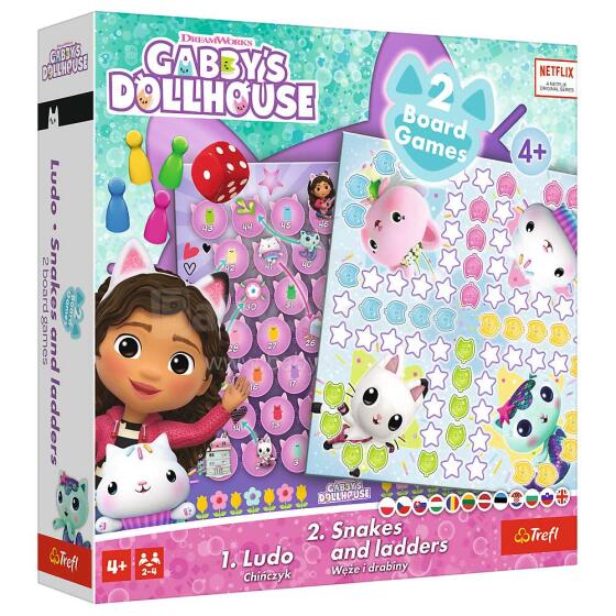TREFL GABBY´S DOLLHOUSE Spēle 2 in 1
