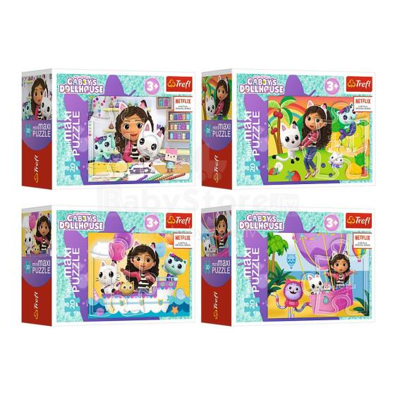 TREFL GABBY´S DOLLHOUSE mini maxi puzzle 20 pcs