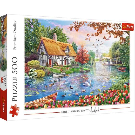 TREFL Puzzle Quiet haven, 500 pcs