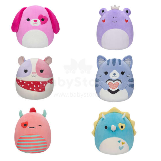 SQUISHMALLOWS Plush toy Valentine´s Day edition, 30 cm