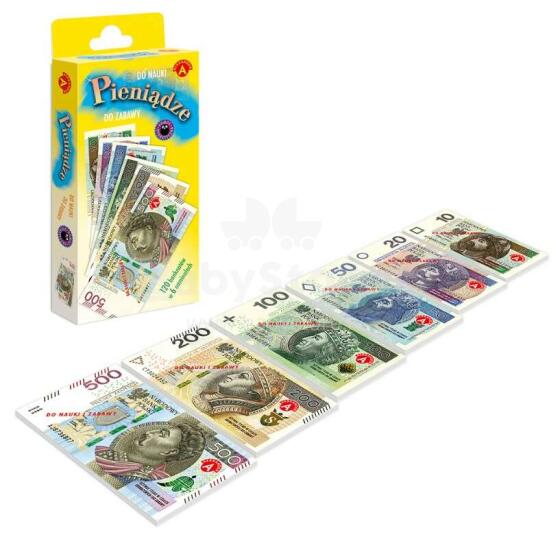 Ikonka Art.KX4173_1 Money educational toy 500 120 el. 3+ ALEXANDER