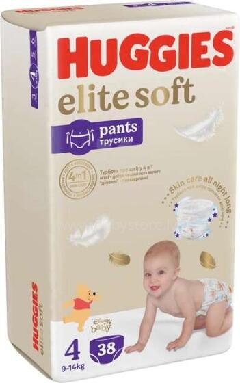 Huggies Elite Soft 4 Art.BL041549323 9-14kg, 38 pcs