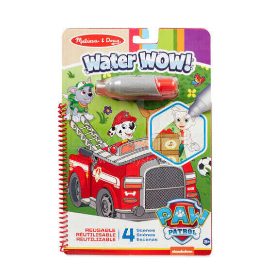 PAW PATROL Ūdens krāsošana Wow! - Marshall