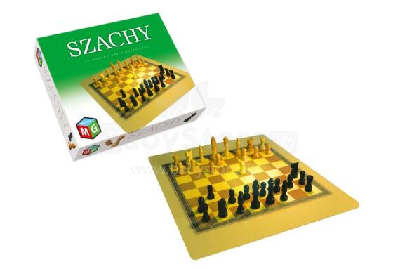 Ikonka Art.KX3647 Large chess checkers 10+ MULTIGRA