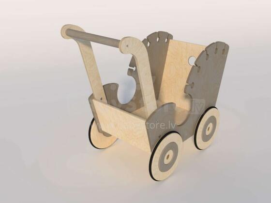 Designs Call DOCY Art.159738 Grey  Toy Box