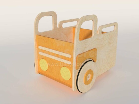 Designs Call KIBO Art.159741 Yellow Toy Box