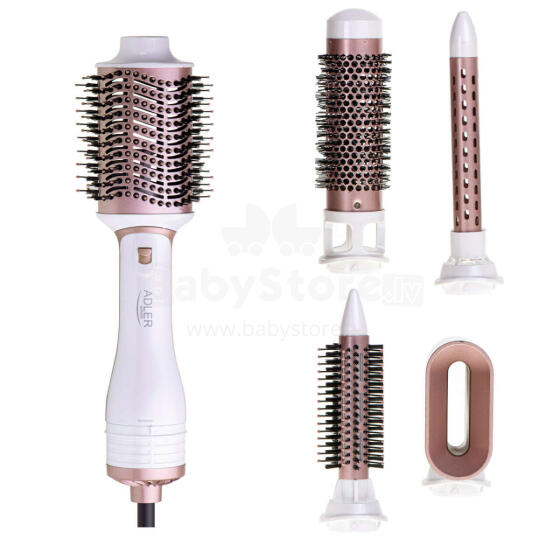 Ikonka Art.KX3615 Adler AD 2027 curling iron/dryer set hairdryer curling brush 5in1 1200W